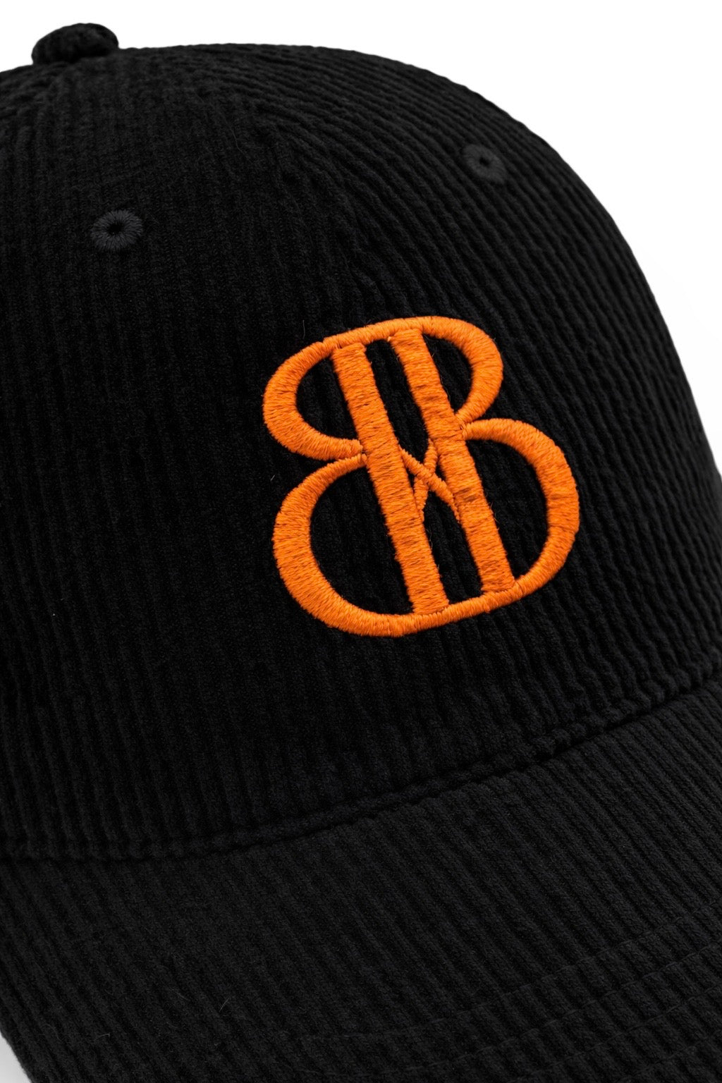 Corduroy Black and Orange