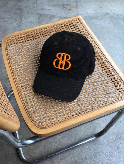 BERNNY Corduroy Black and Orange