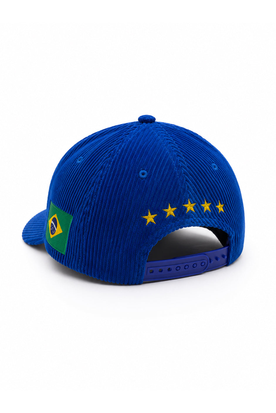BERNNY Brazil World Cup Corduroy Blue Cap