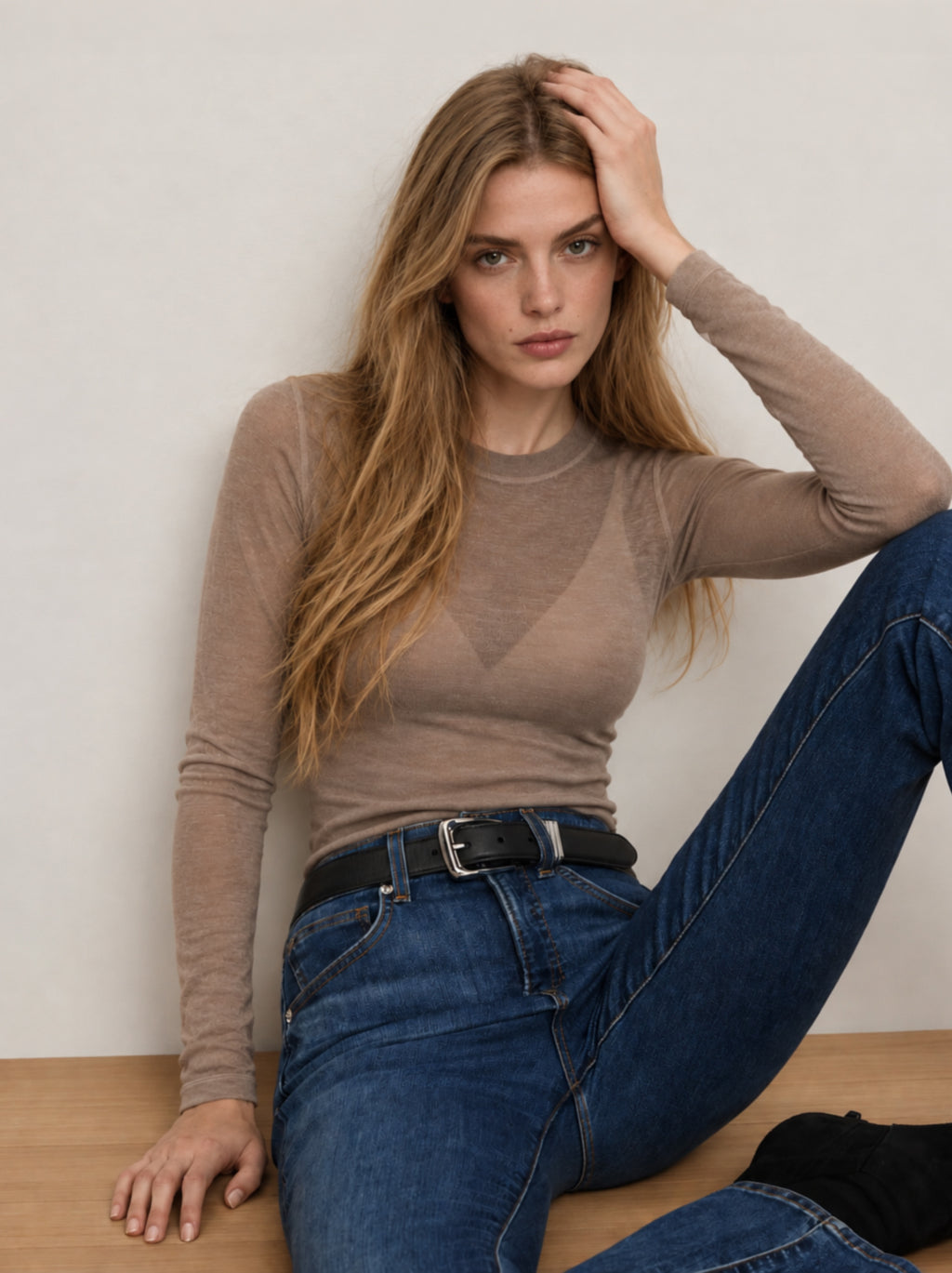 Second Skin Brown Top