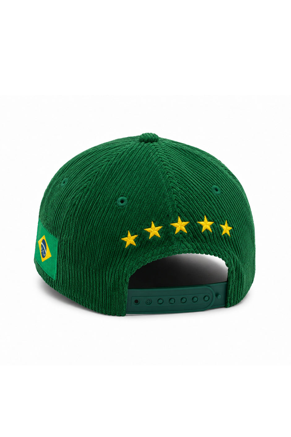 BERNNY Brazil World Cup Corduroy Green Cap