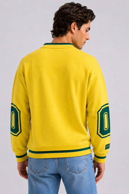 BERNNY 13 World Cup Male Sweater – Mid-Sleeve, One Size, Oversized Fit