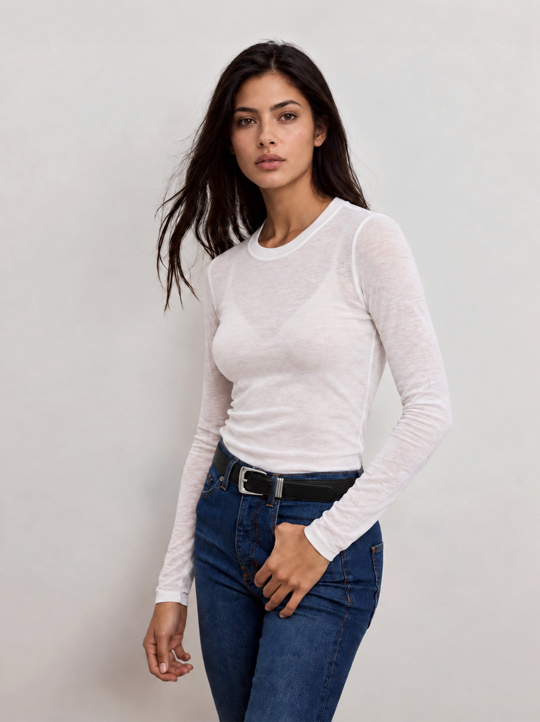 Second Skin White Top